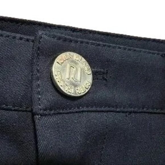 River Island Black Molly Twill Mid Rise Skinny Trouser Pants Size 6 NEW - Picture 6 of 10